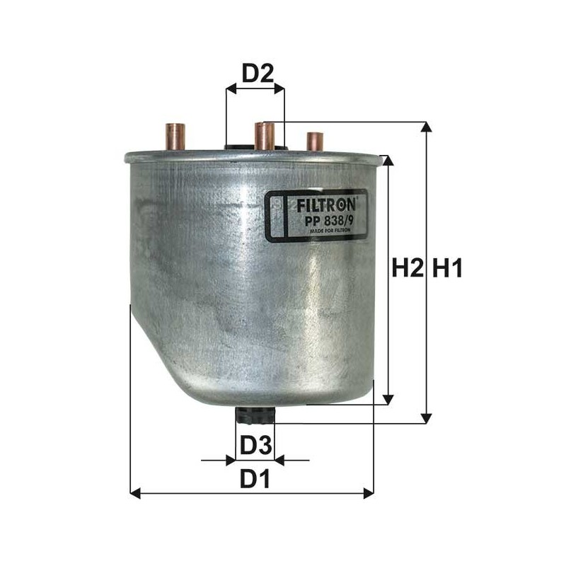 PP 838/9 Filtr paliwa Filtron
