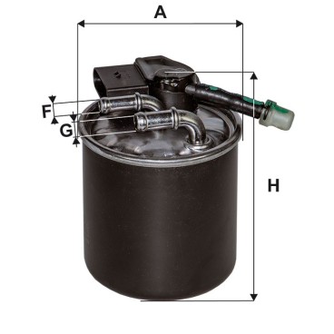 PP 840/9 Filtr paliwa Filtron