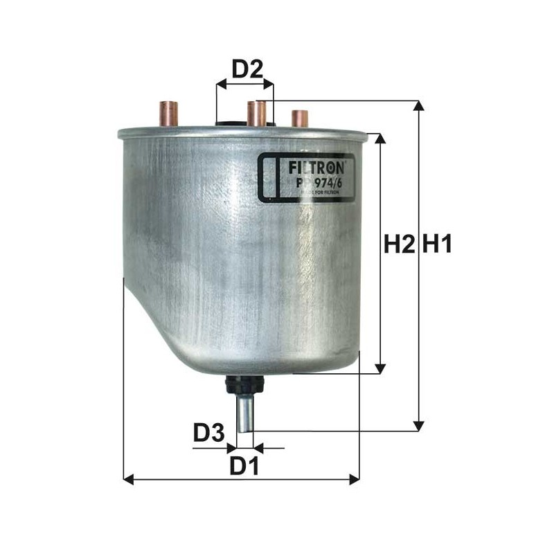 PP 974/6 Filtr paliwa Filtron