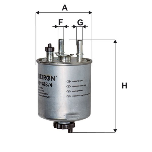 PP 988/4 Filtr paliwa Filtron