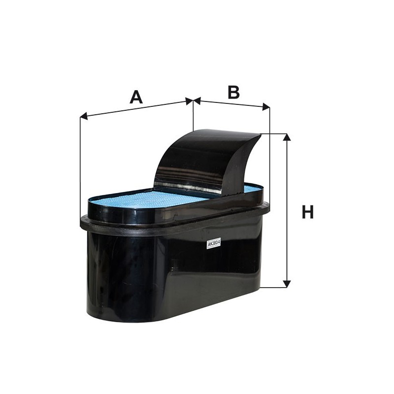 AK 380/4 Filtr Powietrza Filtron