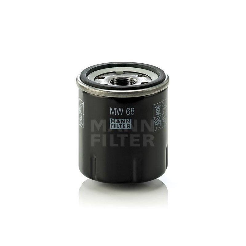 MW68 Filtr Oleju MANN MW68 Filtr Oleju MANN