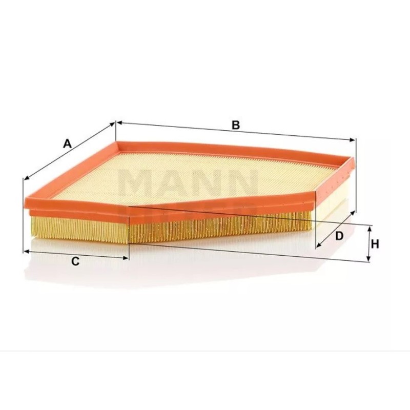 C27045 Filtr Powietrza MANN C27045 Filtr Powietrza MANN