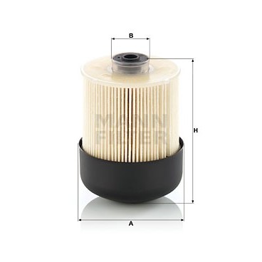 PU9009 KIT Filtr paliwa MANN