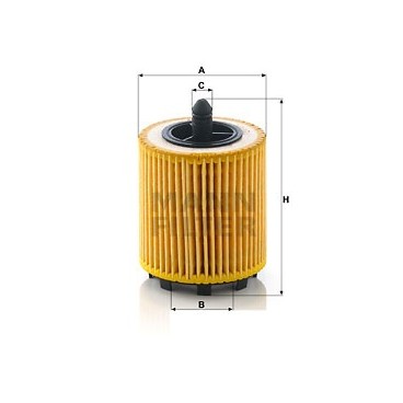 HU6007X Filtr oleju MANN