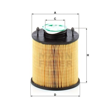U620/2y KIT Filtr Mocznika MANN