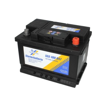 Akumulator CARTECHNIC 12V 53Ah/470A (P+) 242x175x175 B13 - ULTRA POWER - CART553400047
