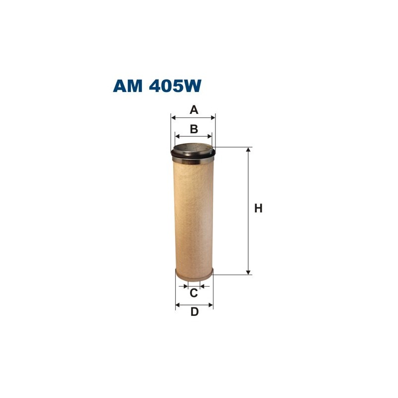 AM405W Filtr Powietrza Filtron