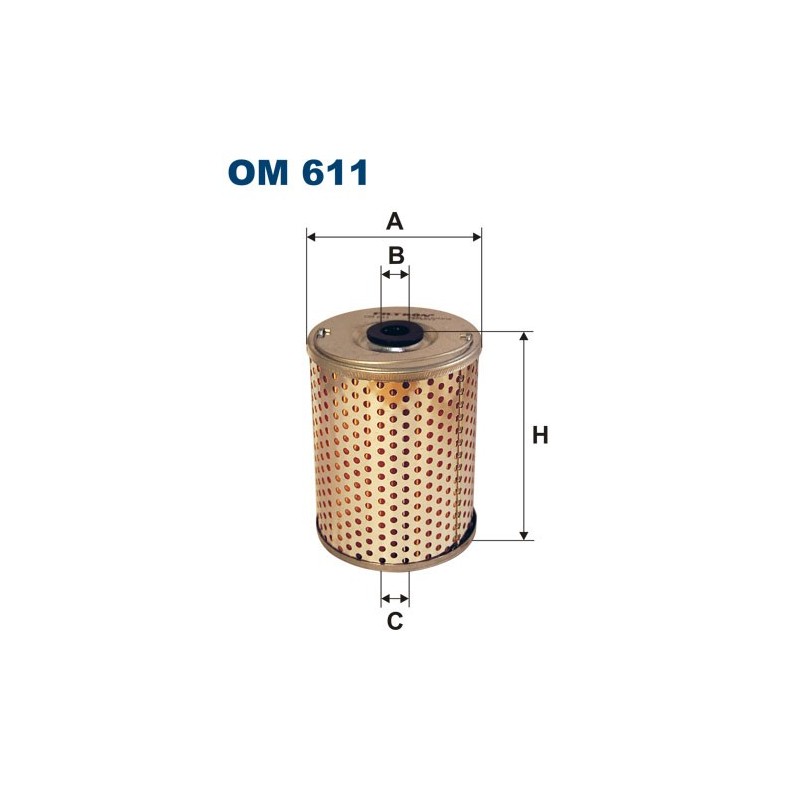 OM611 Filtr Hydrauliki Filtron
