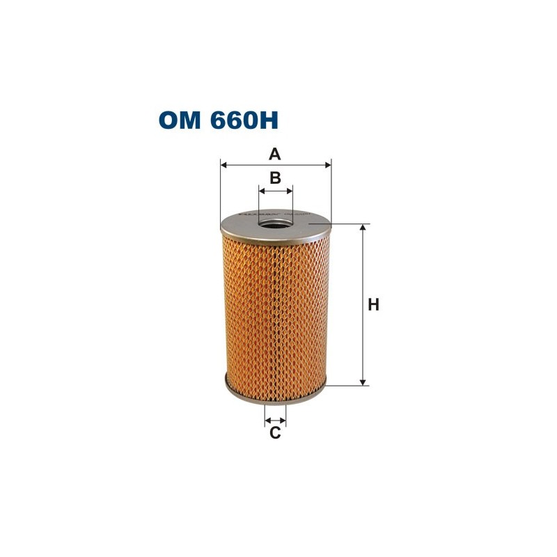 OM660H Filtr Hydrauliki Filtron