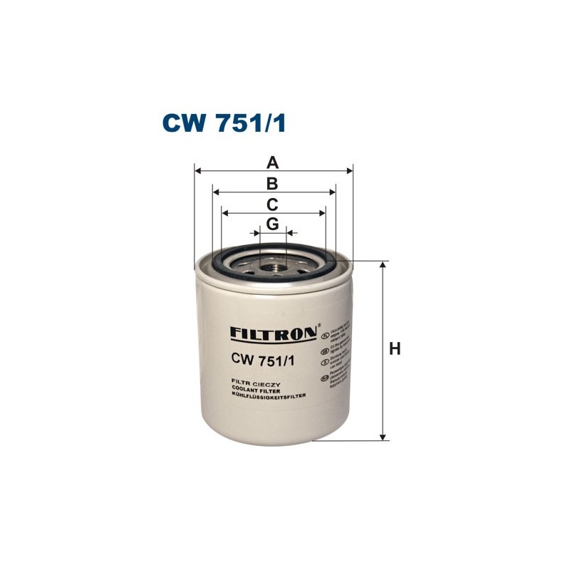 CW751/1 Filtr Cieczy Filtron