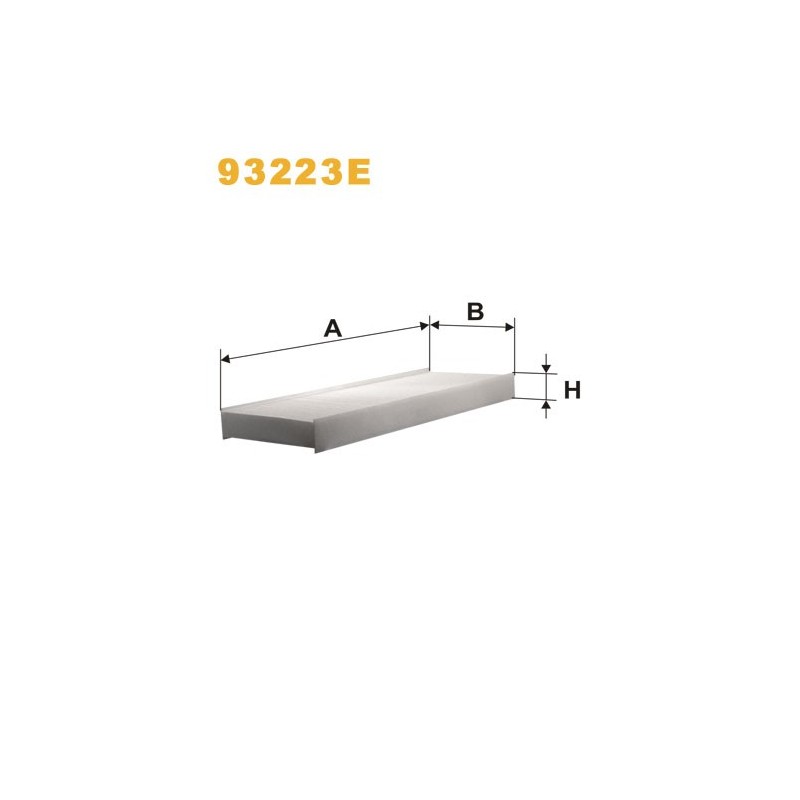 93223E Filtr Powietrza Wix