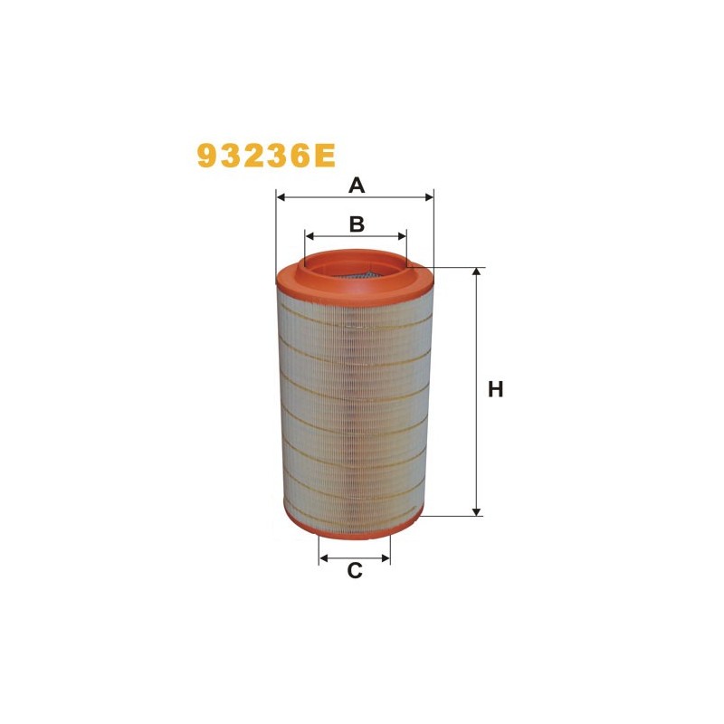 93236E Filtr Powietrza Wix