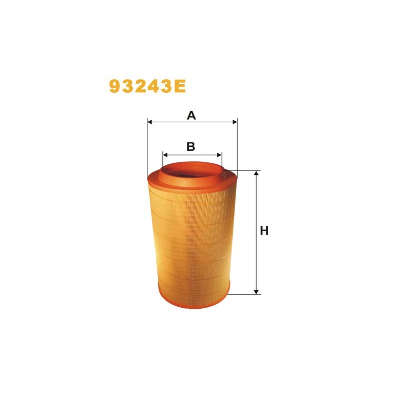 93243E Filtr Powietrza Wix