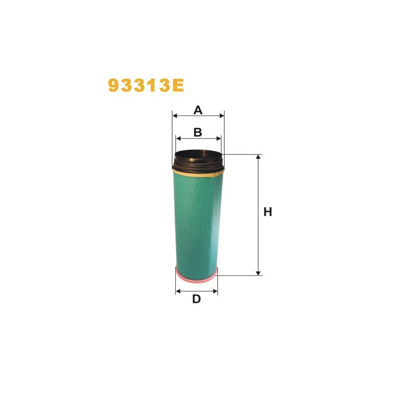 93313E Filtr Powietrza Wix