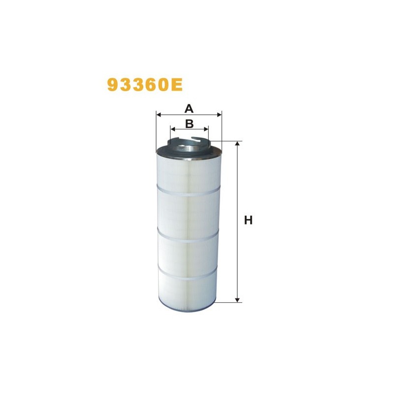 93960E Filtr Powietrza Wix