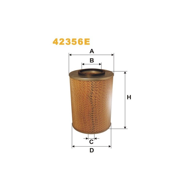 42356E Filtr Powietrza Wix