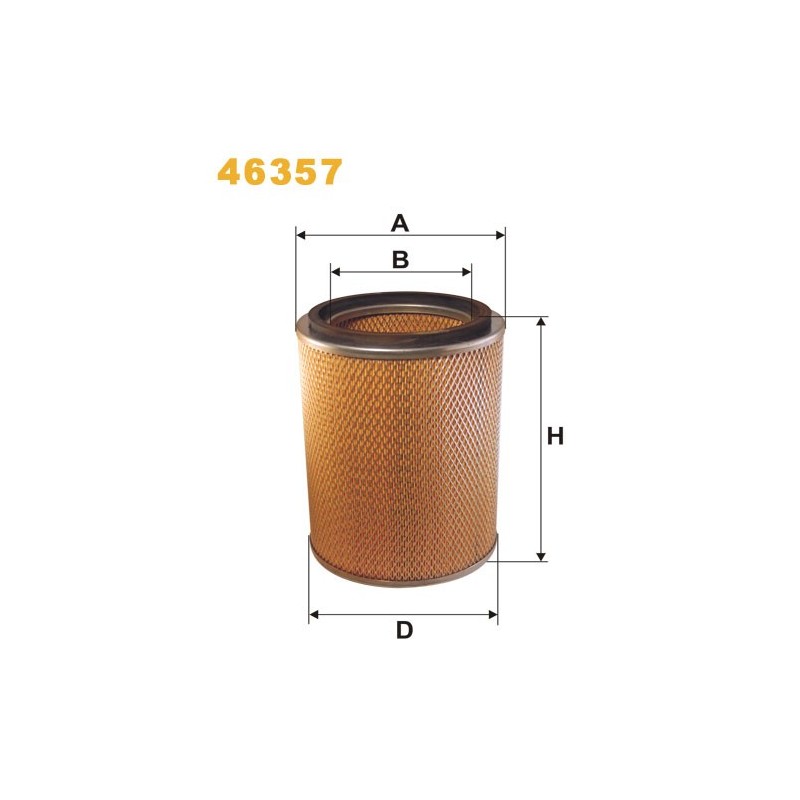 46357 Filtr Powietrza Wix