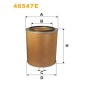 46547E Filtr Powietrza Wix