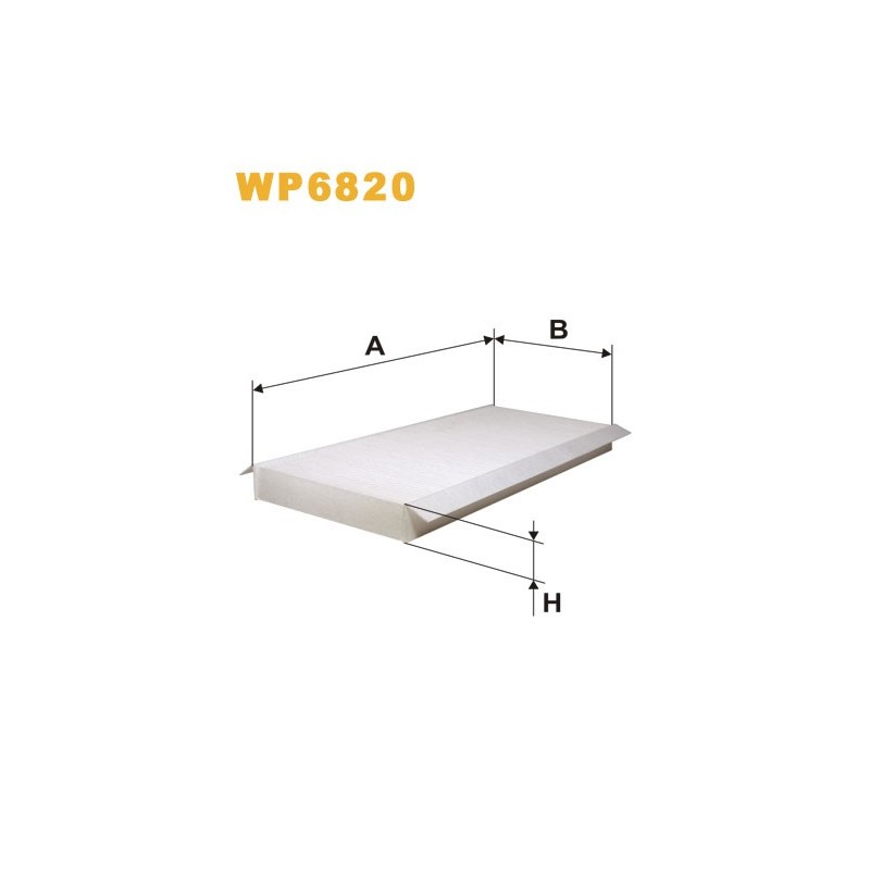 WP6820 Filtr Kabinowy Wix