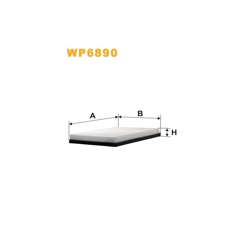 WP6890 K1045  Filtr Kabinowy Wix