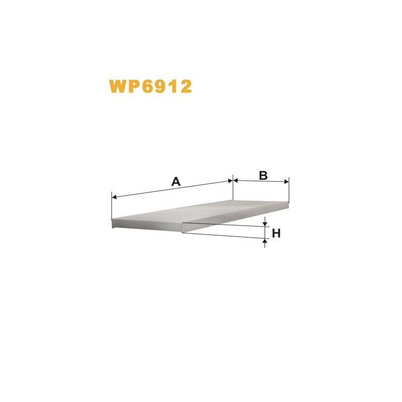 WP6912  K1056  Filtr Kabinowy Wix