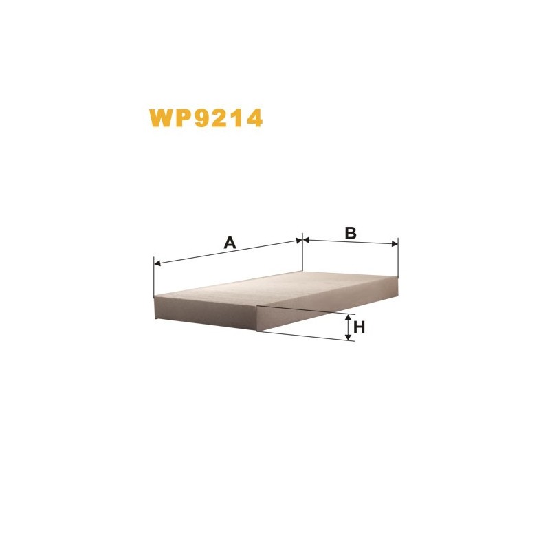 WP9214 Filtr Kabinowy Wix