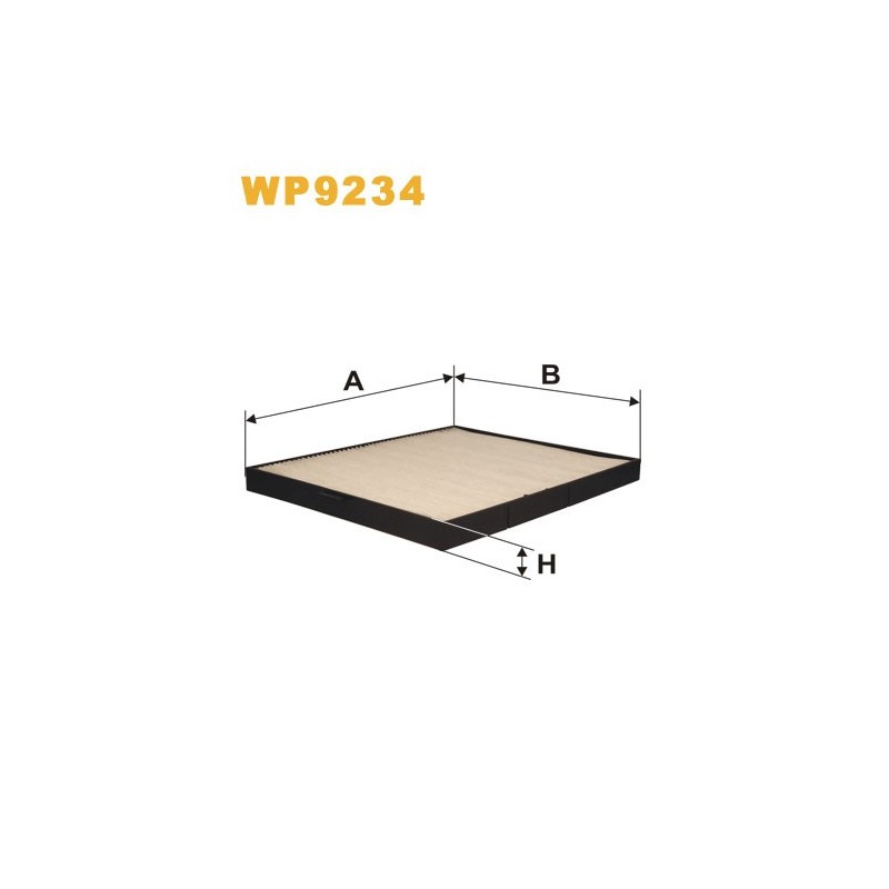 WP9234 Filtr Kabinowy Wix