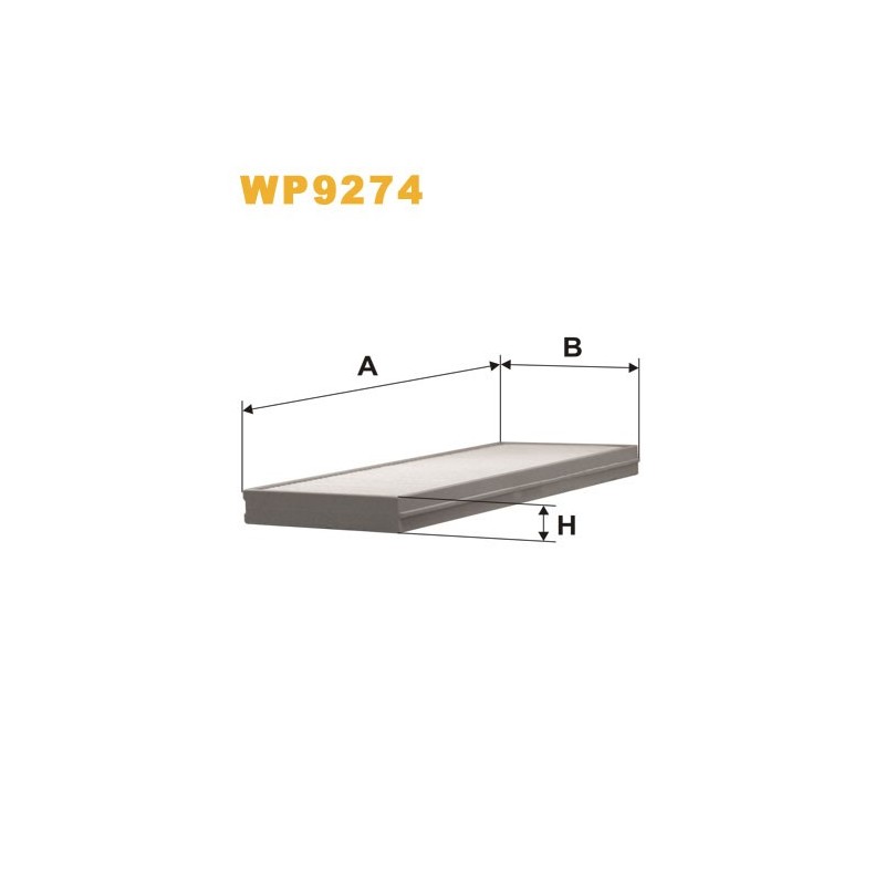 WP9274 Filtr Kabinowy Wix